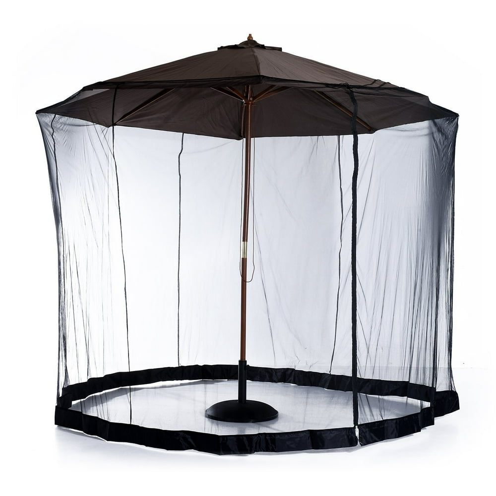 Outsunny 7.5' Outdoor Patio Mosquito Screen for Umbrellas Mosquito
