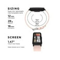 thumbnail image 2 of Restored iTouch Active 4 Unisex Adult Smartwatch Fitness Tracker, Blush (Refurbished), 2 of 6
