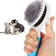 thumbnail image 1 of Blue Cat Brush El desplumado autolimpiante elimina el pelo largo de mascotas adecuado. Afortunado Sencillez, 1 of 5