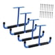 thumbnail image 4 of 4 ganchos de almacenamiento para garaje, para mangueras de jardín, kayak y bicicletas. azul, 4 of 8