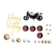 thumbnail image 3 of Adorno para tarta de cumpleaños, decoración para fiesta con temática de motos, carreras de motos para niños Estilo C, 3 of 9