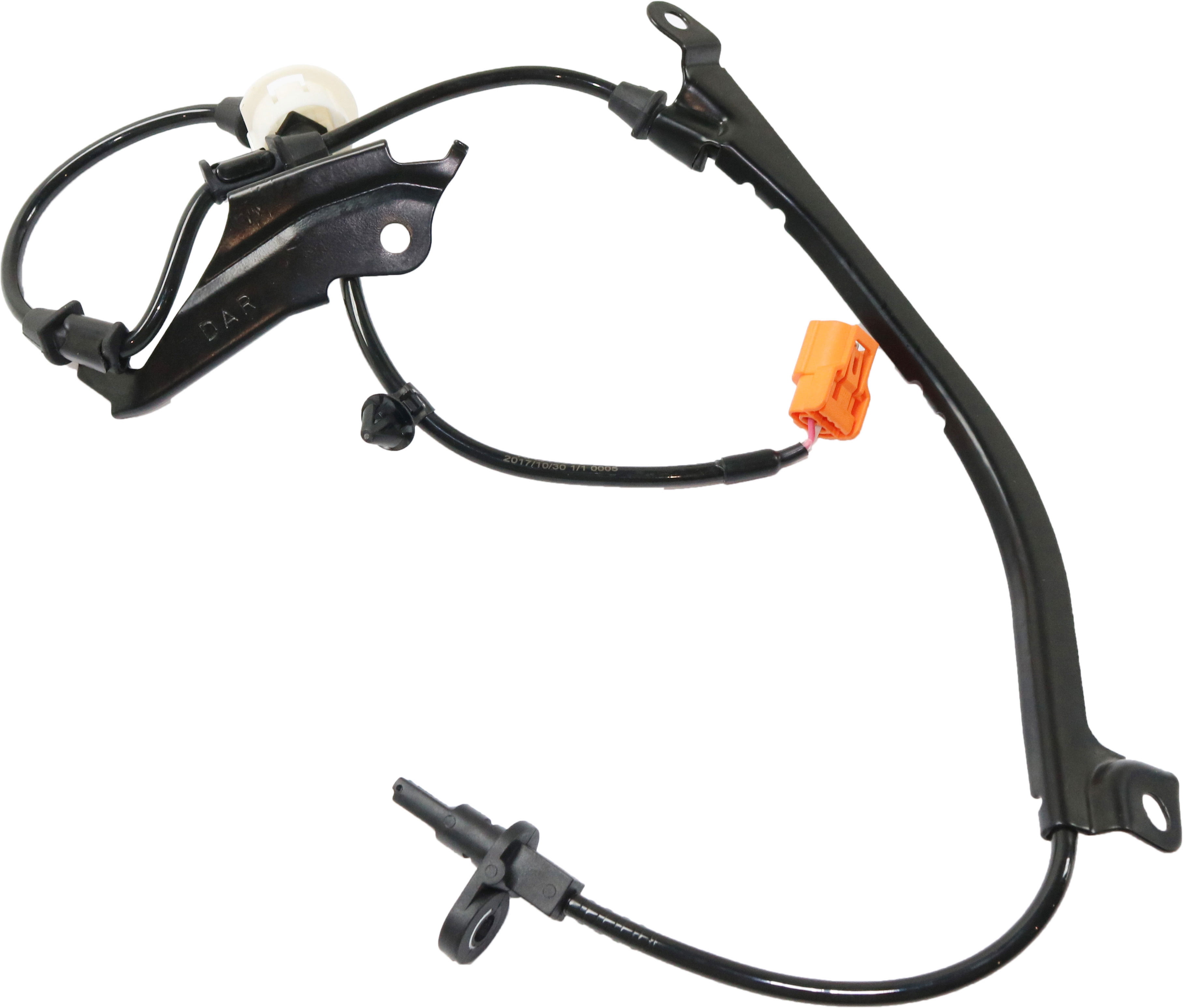 ABS Speed Sensor Compatible with 2004-2008 Acura TL Front, Passenger Side 6 Cyl 3.2L Male Connector Blade type 2-Prong Terminal