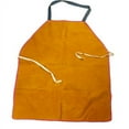 thumbnail image 2 of Cowhide Leather Welding Apron Resistant Bib Heat Flame Welder Clothes Thickening Anti-scalding Apron Blacksmith Aprons Coat, 2 of 11