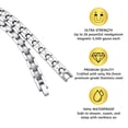 thumbnail image 2 of Metaljc Magnetic Stainless Steel Chain Necklace for  Women, 19.69In, Gift for Girlfriend, 2 of 6