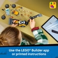 thumbnail image 7 of LEGO City Yellow Backhoe Loader - Building Toy for Boys & Girls, Ages 7+ - Construction Toy for Kids with Functional Bucket & Backhoe - Gift for Birthdays - 60480, 7 of 7