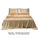 thumbnail image 3 of Juego de Sábanas y Fundas de Almohada de Satén Mate Suave y Liso, Tamaño Individual, 2 Piezas, Microfibra de Poliéster, Azul, Negro, Verde, Beige, Gris, Rosa, Morado, 3 of 6