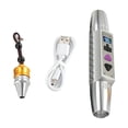 thumbnail image 4 of Rechargeable Aluminum Flashlight with Battery Screen for Travel and Small Object Appraisal NATEFEMIN, 4 of 5