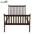 thumbnail image 5 of Wood Twin Bed Frame with Headboard and Footboard, Kids Twin Bed Frames No Box Spring Needed for Boys and Girls, Espresso, 5 of 10