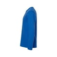 thumbnail image 4 of Gildan - Long Sleeve T-Shirt Made with 4.5 Oz./yd² 100% Cotton | 6 Pack Royal Color Tee - M Size, 4 of 6