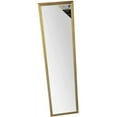 thumbnail image 5 of Mainstays 13x49 Gold Rectangle Large Wall Mirror for Bathroom or Living Room, 5 of 6
