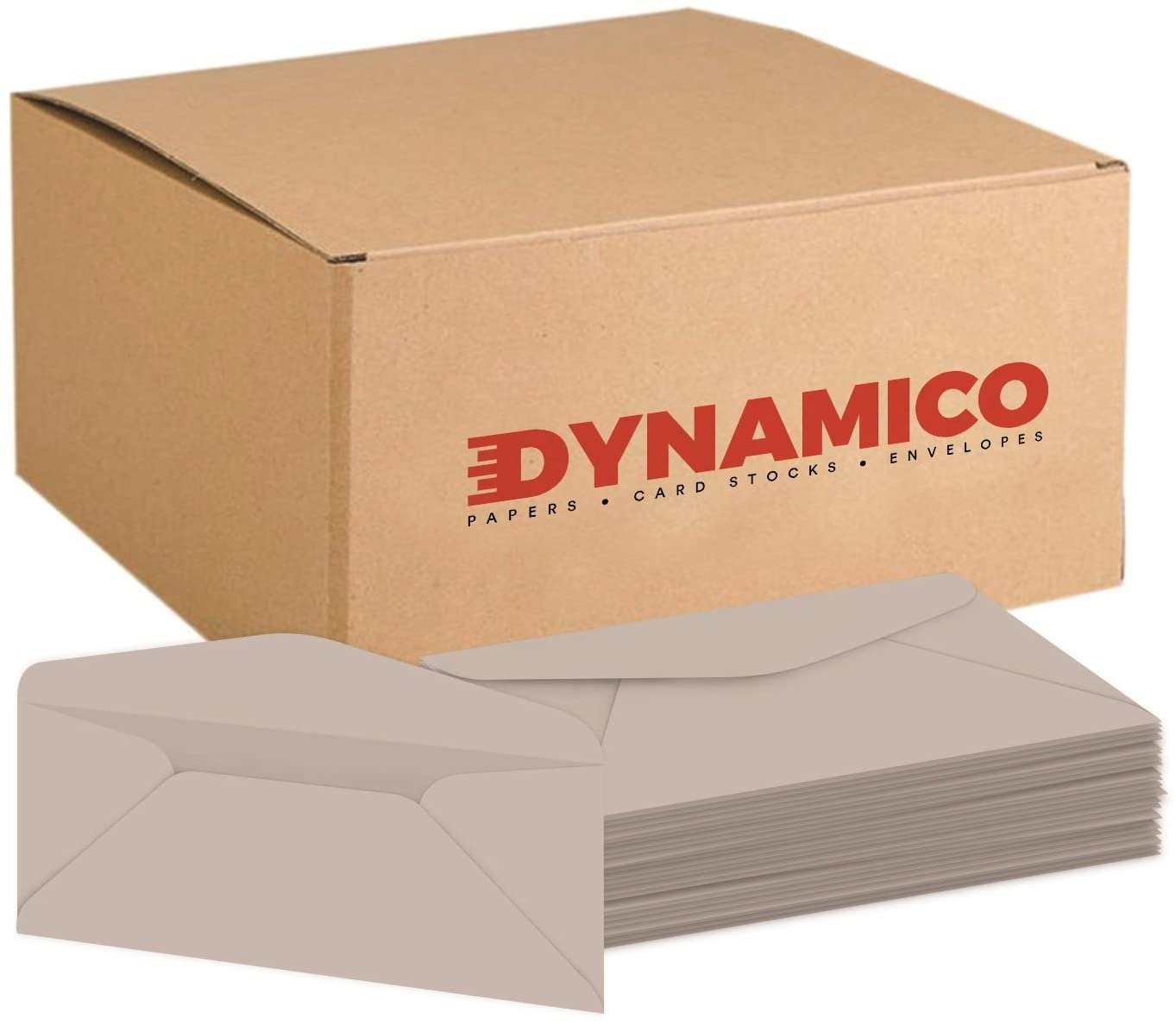 10 Gray Pastel Color Business Envelopes Colored Standard Mailers