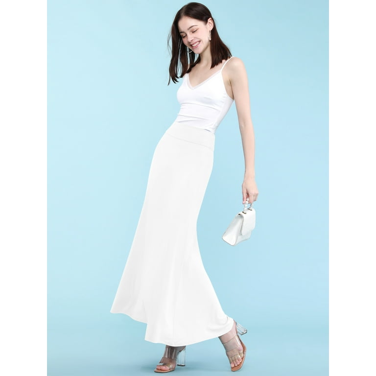 White flowy top skirt 8x8