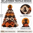 thumbnail image 4 of DIY Halloween Quilted Fabric Tree Kit - Halloween Tabletop Decor Layered Fabric Sewing Craft Kit, Mantel Shelf Decor Halloween Home Decor Handmade Birthday Gifts, 4 of 7