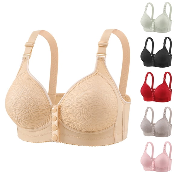 Sports Bras for Women Seamless Wireless Supportive Bra 2026 No Underwire Support Smooth Bralettes Black, Size 36