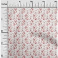 thumbnail image 2 of oneOone Viscose Jersey White Fabric Watercolor Floral Sewing Fabric By The Yard Printed Diy Clothing Sewing Supplies 60 Inch Wide-aD, 2 of 5