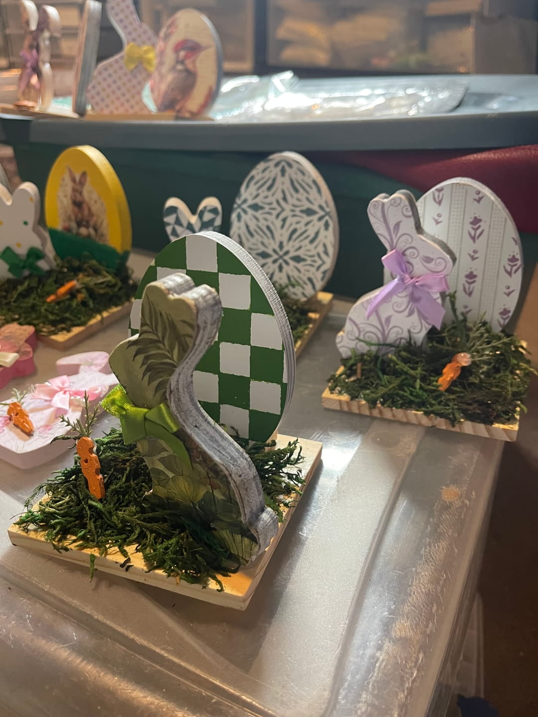 Unfinished Wood Craft Easter Eggs up to 46"  DIY 14" / 1/2"