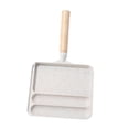 thumbnail image 4 of deevoka Deep Frying Pan Cooking Pot Breakfast Maker French Fries Cooker Nonstick Pan White, 4 of 9