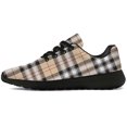 thumbnail image 5 of Uminder Womens Walking Shoes Plaid Sneakers Black Shoes Size 11, 5 of 5