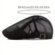 thumbnail image 2 of Sombreros para el sol al aire libre, gorra de malla transpirable para vendedor de periódicos, boina informal para hombre, boinas planas para primavera, verano y otoño, 2 of 5