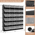 thumbnail image 4 of Armario para guardar zapatos ROJASOP, 12 niveles, 96 pares con fundas, 4 of 9