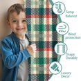 thumbnail image 3 of Blackout Kids Curtains,Multi Color Checkerboard Checkered Pattern Childrens Insulated Curtains Set Of 2,Bedroom Essentials,Toddler Room Decor 42"x54", 3 of 5