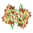 thumbnail image 2 of 1 señuelos de pesca blandos con cola curva, larvas de silicona de simulación, paletas realistas 1 cm, 2 of 9