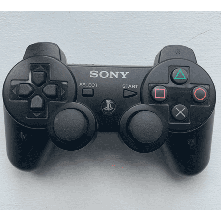 Sony Play Station 3 PS3 Sixaxis Dualshock 3 Wireless Controller - Black - Excellent Condition