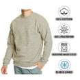 thumbnail image 3 of Men's Crew Neck Fleece-Lined Pullover Sweater (S-2XL), 3 of 4