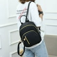thumbnail image 2 of zttd shoulder women's multi-function casual backpack solid backpack bag fashion color bag a, 2 of 8