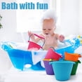 thumbnail image 4 of YiJuHui Foldable Beach Bucket Portable Soft Water Pail - Collapsible Sand Castle Mold, Large Capacity, Durable & Leakproof for Pool, Bath, Camping, Car Wash, 4 of 9