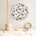 thumbnail image 5 of Gaeub Chickens Print Ceramic Plate,Dinner Plates,Bone China Decorative Plates with Display Stand,Art Ceramic Ornaments for Wall Hanging Decoration-6in, 5 of 6