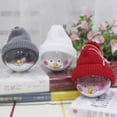 thumbnail image 6 of Yuedong Christmas Pendant Gift Toys Plastic Snowman Decorations Pendants 15cmx 8cm Creative Ornament White/Gray/Red ChristmsBall, 6 of 11