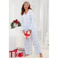 thumbnail image 6 of Dreams & Co. Plus Size  V-Neck Pajama & Headband Set, 6 of 6