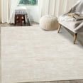 thumbnail image 1 of Garvee 9'x12' Modern Abstract Area Rugs Washable Rug, Non Slip Low Pile Stain-Resistant Rug Contemporary Neutral Carpet for Living Room Bedroom Home Decor, Beige, 1 of 8