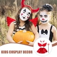 thumbnail image 4 of 1 juego de fiesta de halloween encantador demonio cosplay traje prop para niños, 4 of 6