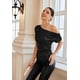 thumbnail image 2 of Top de lentejuelas para mujer, tops de fiesta con purpurina, atuendo festivo, 2 of 5