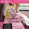 thumbnail image 2 of Daughter in Law Gifts, Gifts for Daughter in Law, Daughter in Law Gifts from Mother in Law, Daughter in Law Gifts for Christmas Birthday Gifts Blanket 60" x 50\u201d, 2 of 6