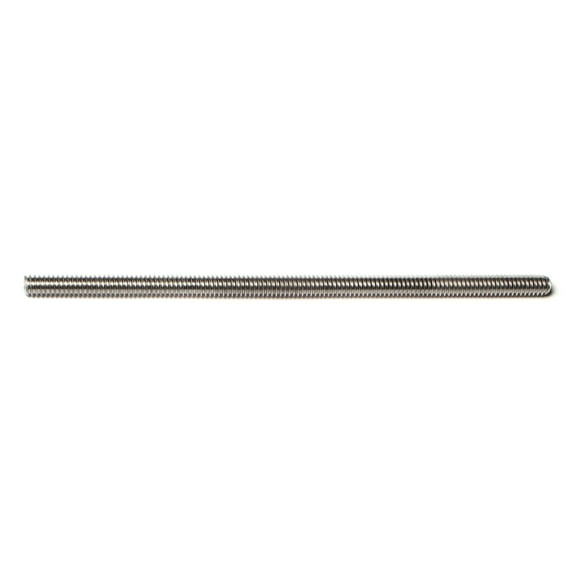 1/4"-20 x 6" Zinc Plated Grade 2 Steel Coarse Thread Threaded Rods TRS-168