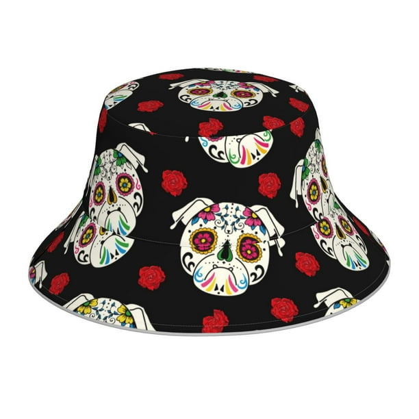 Balery PUG Sombreros para el sol para hombre y mujer, sombrero de pescador con UPF 50+