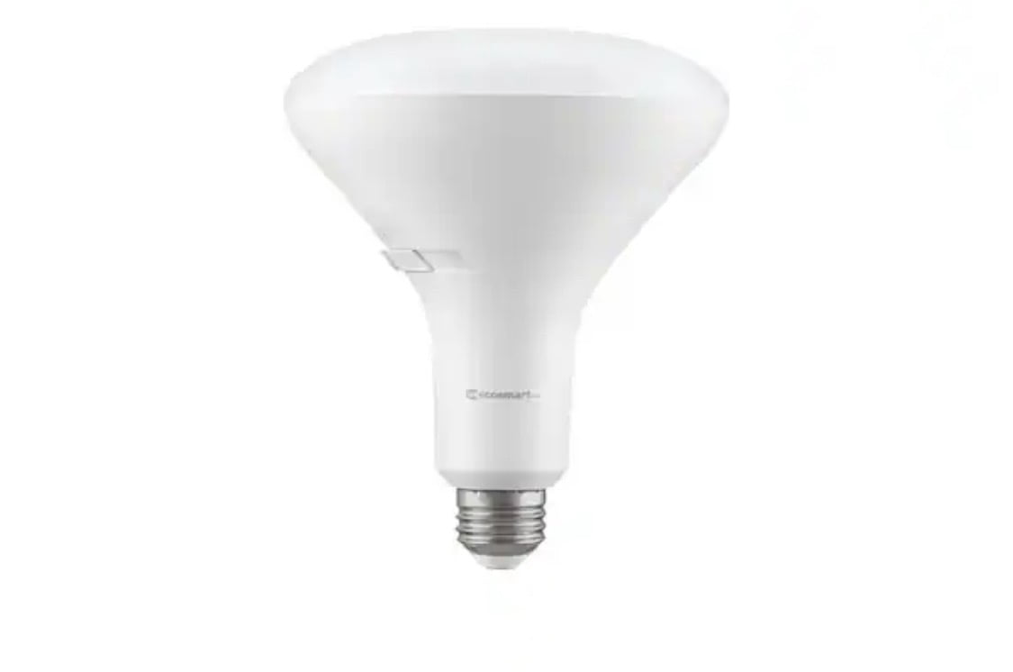 EcoSmart Universal Select 75/90/120-Watt Equivalent BR40 Dimmable LED Flood Light Bulb with Selectable Color Temperature (4-Pack)