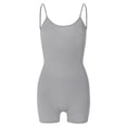 thumbnail image 4 of Womens U Neck Suspender Backless Tight Buttock Lifting Sports Street Jumpsuit, 4 of 5