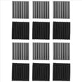 thumbnail image 3 of Paquete de 24 Paneles AcúSticos Autoadhesivos, Paneles de Espuma Insonorizados de 12X12X1 Pulgadas, Paneles de Pared Insonorizados Studio, 3 of 5