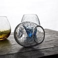 thumbnail image 5 of Handmade Colorful Crackle Drinking Glasses, 10.5Oz Thicked Crystal Lead-free Glasses Cups for Home Bar Party, 5 of 8