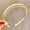 beige, variant on Women Simple Colorful Matte Toothed Hairbands Broken Hair Finishing Headband Outdoor Hair Hoop Headwear Fashion Hair Accessories