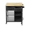 thumbnail image 6 of Twin Star Home 23.12 in. D Rolling Kitchen Storage Cart, 6 of 15