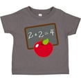 thumbnail image 3 of Inktastic Chalkboard and Apple School Boys or Girls Toddler T-Shirt, 3 of 5