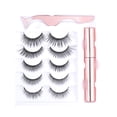 thumbnail image 1 of HOT! Liquid Magnetic False Eyelashes Tweezer Set Eye Lashes Kit Women Makeup 4ML Eyelashes Lashes Lash clusters Makeup, 1 of 5