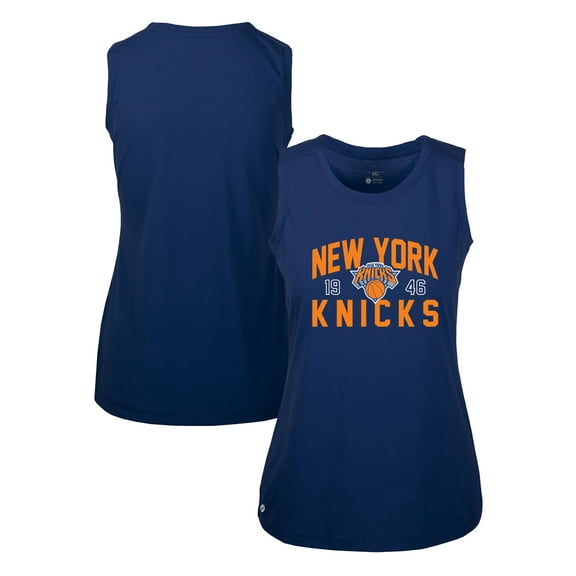 Women's Levelwear Blue New York Knicks Macy Tank Top