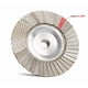thumbnail image 5 of 1 / 2pcs de diamante galvanizadas Flap disco de metal en condiciones de servidumbre diamante Flaps aluminio M14 5 / 8-11 Rosca for amoladora angular en seco húmedo Uso, 5 of 5