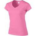 thumbnail image 4 of Gildan Ladies Soft Style Short Sleeve V-Neck T-Shirt, 4 of 5